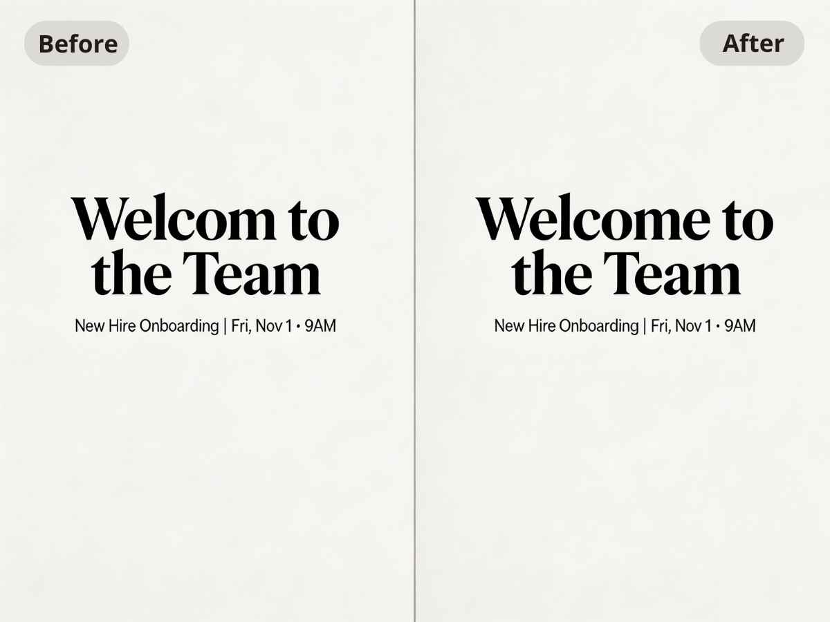 How to edit text in jpeg image online to fix a spelling mistake on a business flyer.